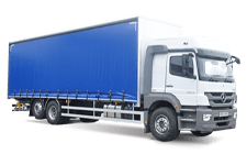 Car Hire Llanelli - 26 Tonne Curtain Side Truck - Truck hire Llanelli