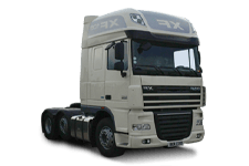 Car Hire Llanelli - 44 Tonne Sleeper Truck - Truck hire Llanelli