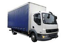 Car Hire Llanelli - 7.5 Tonne Curtain Side Truck - Truck hire Llanelli
